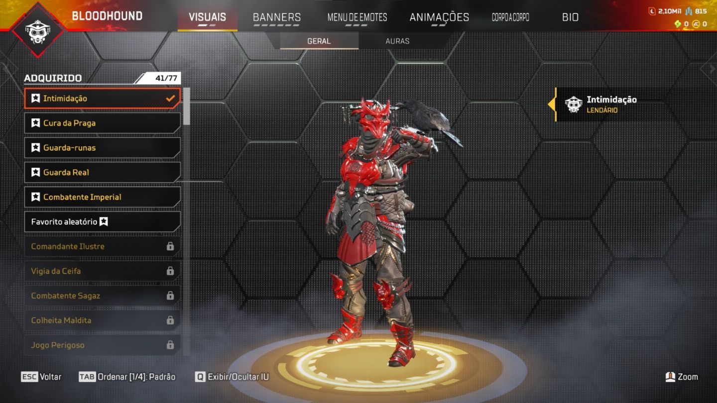 Conta apex com 4 míticos, negociavel