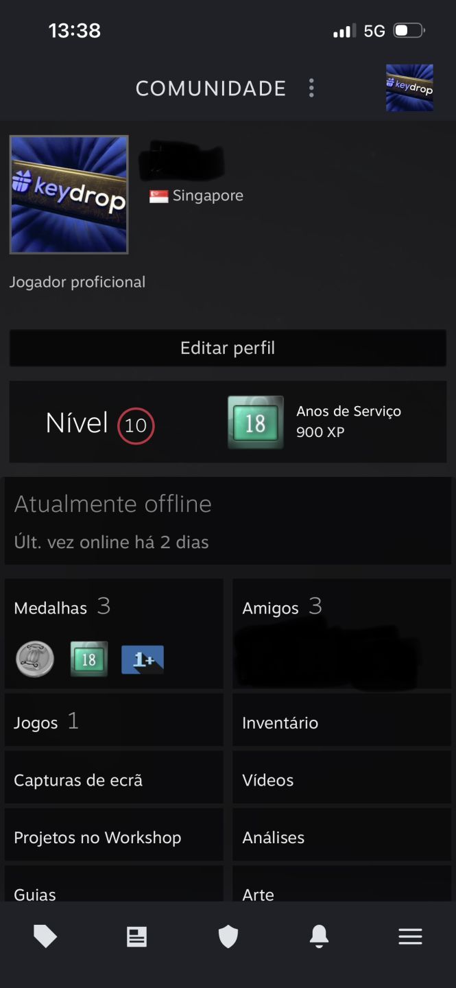 Conta cs2 OGE FULL ACESSO