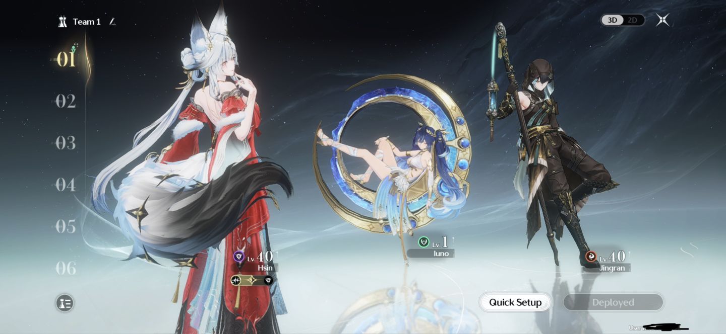 Wuthering Waves | Hsin + Blooming Jadehaven + Luno + Jingran | UL48
