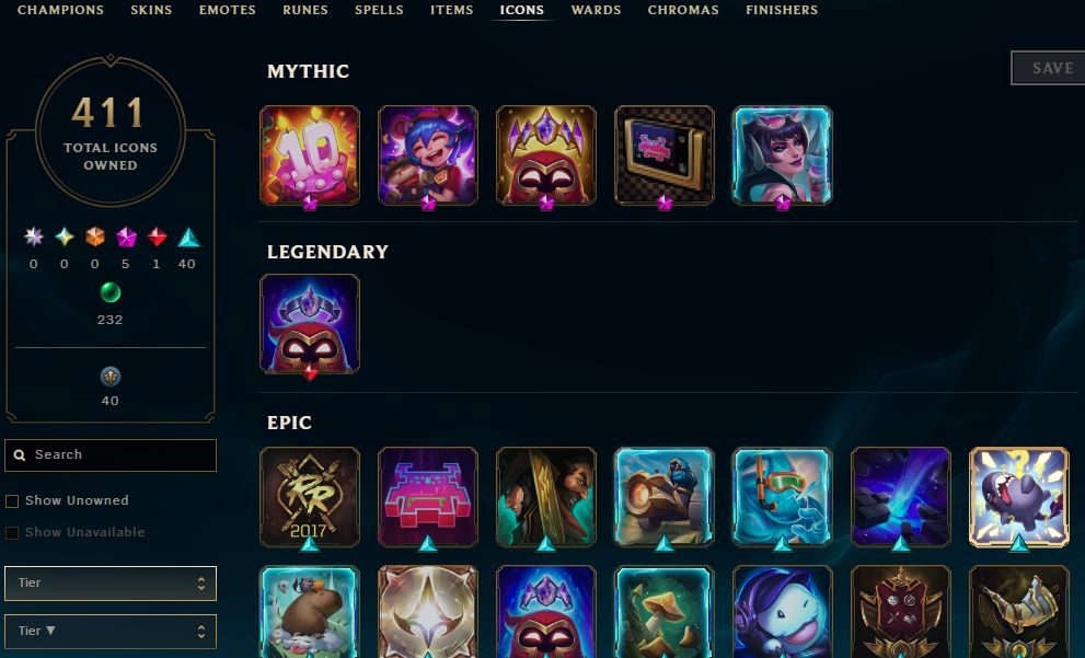 1121 SKINS, 118 CHROMAS - CONTA DE LEAGUE OF LEGENDS