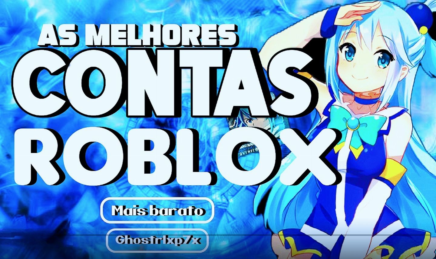 [MELHOR PREÇO] CONTAS DE ROBLOX ANTIGAS / Full acesso