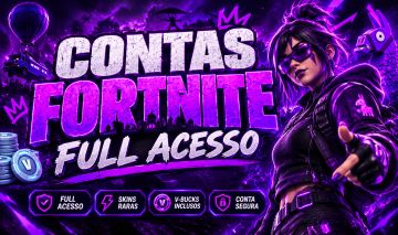Contas Fortnite | V-Bucks | Skins Raras | Melhores Preços (-..-)