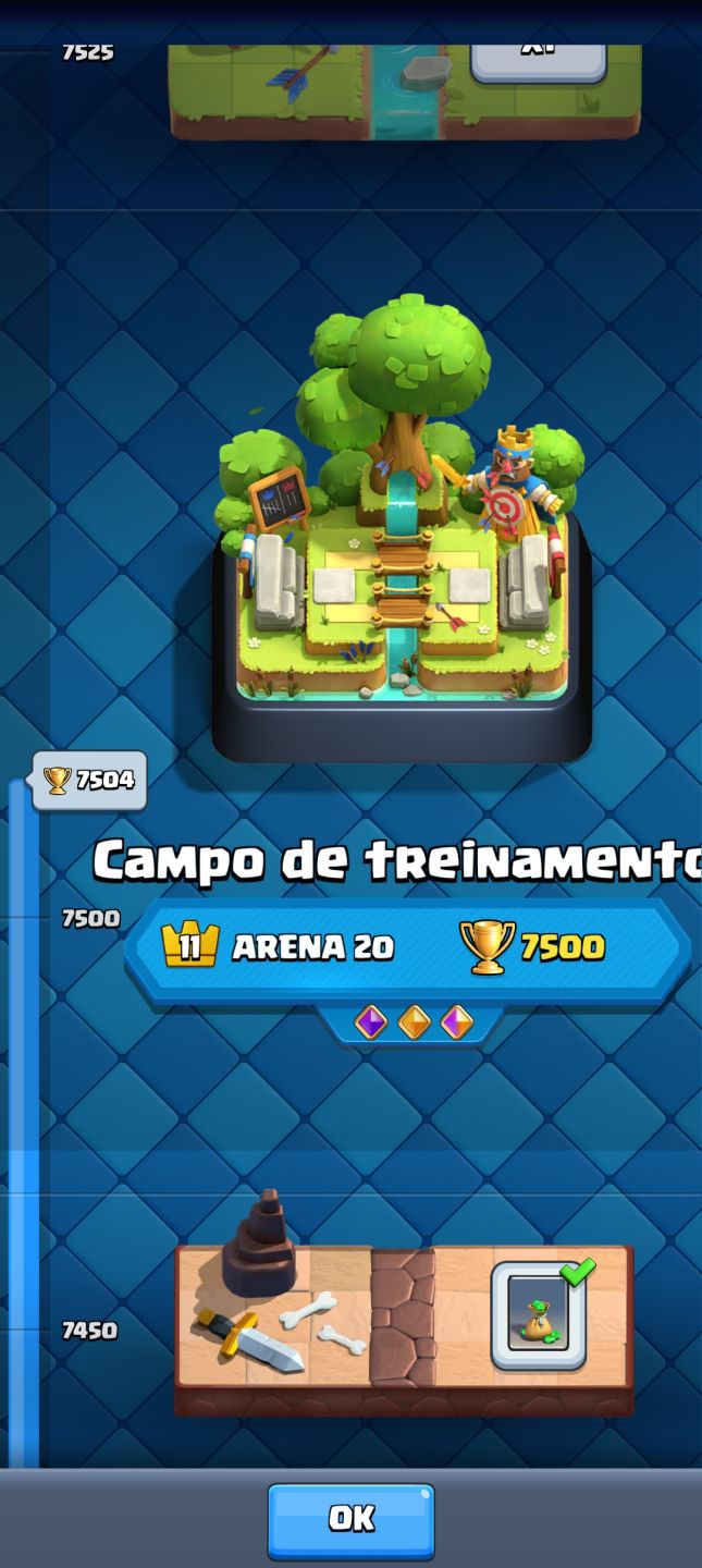Conta Clash Royale - Preço Revenda arena 20 com herois metas