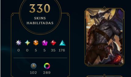 Conta LOL/TFT/Valorant