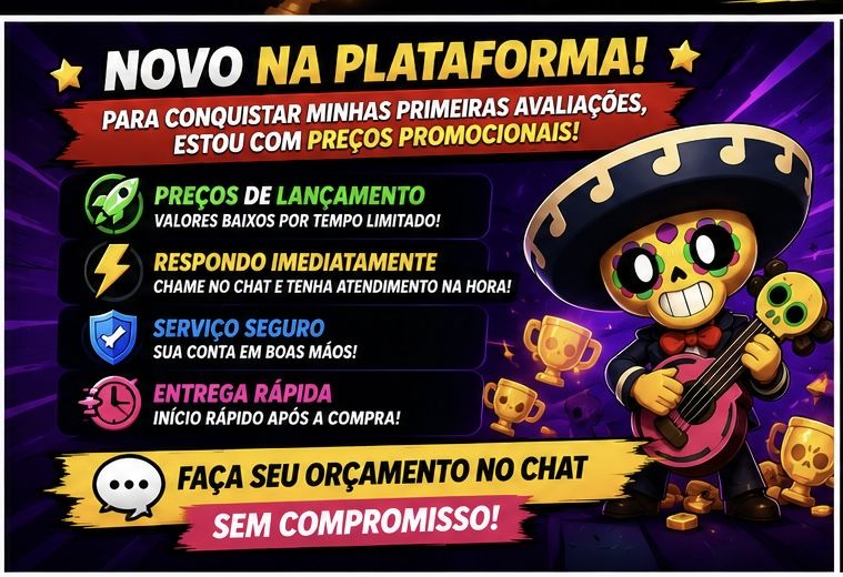 ELOJOB BRAWL STARS | Upo Rank, Troféus e Prestígio | PROMOÇÃO PROS PRIMEIROS!!!