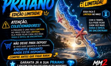 Mm2 Faca praiano o mais barato da ggmax