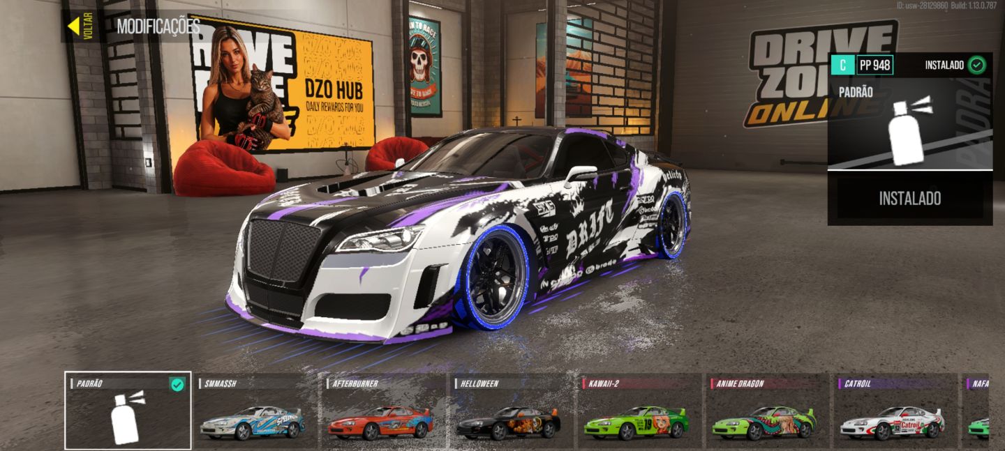 CARROS FULL CP MAIS EXTRAS/ E PLOTS DE DRIFTS