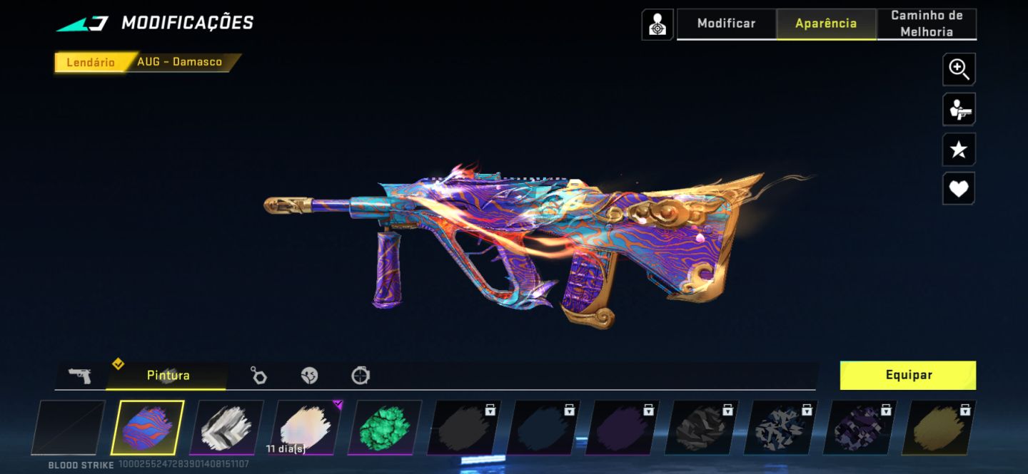 Conta Blood strike Items Bons E armas ultra