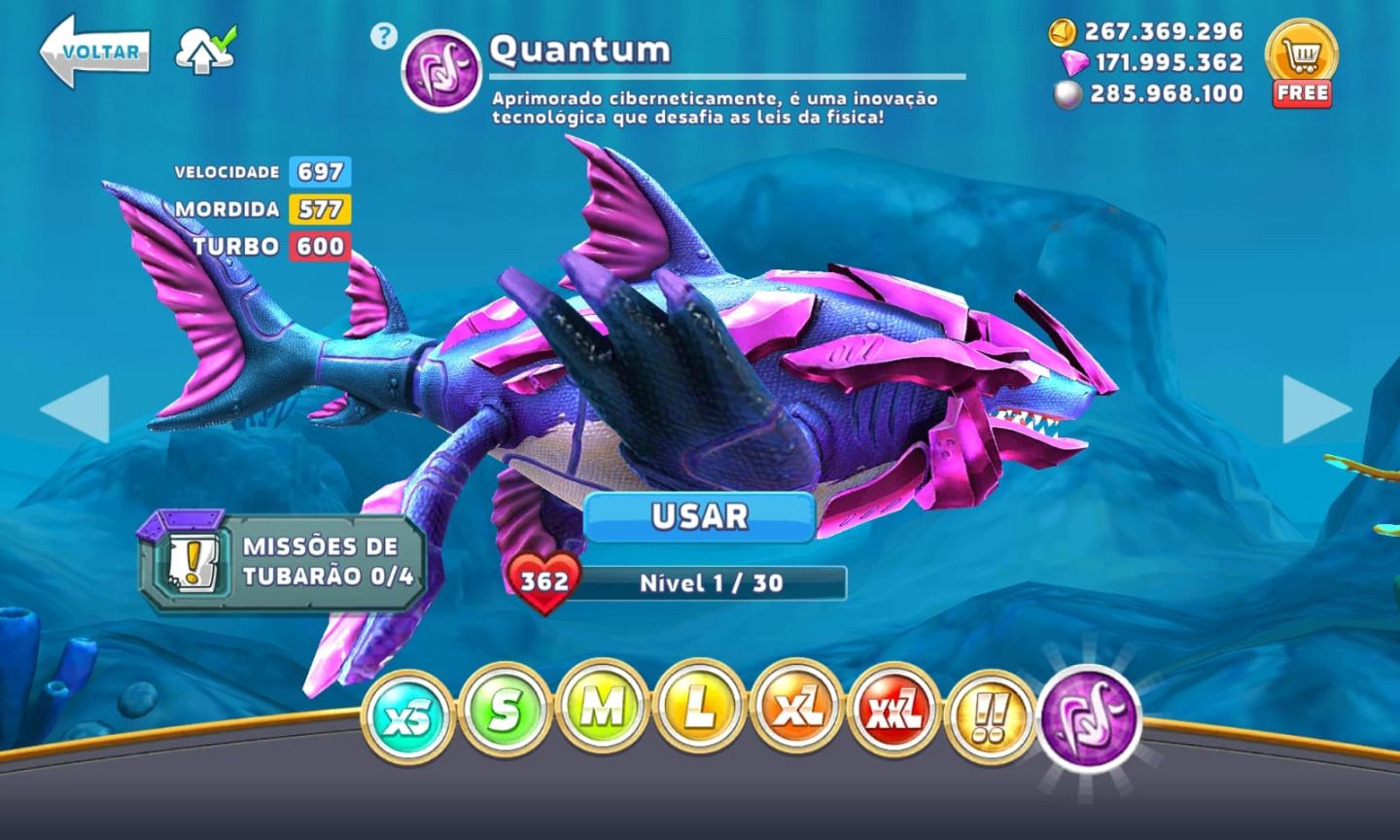 HUNGRY SHARK WORLD| 200 MILHÕES + DE MOEDAS, DIAMANTES E CONCHAS | ANDROID E IOS