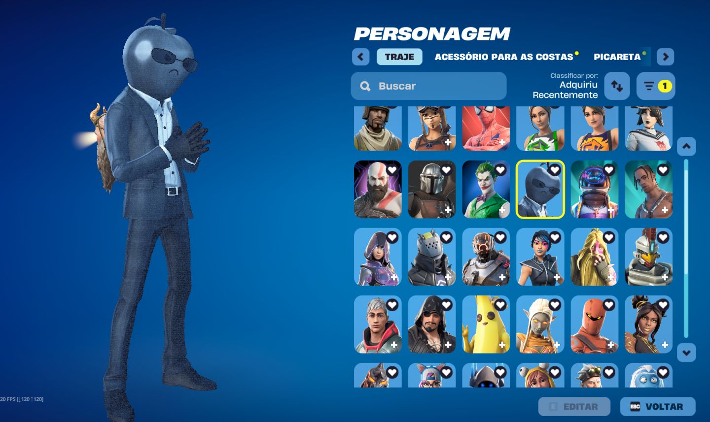 Conta OG Fortnite (Cap 1 Season 6+ Itens raros + Salve o mundo)