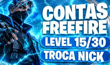 CONTA FREE FIRE INICIANTE