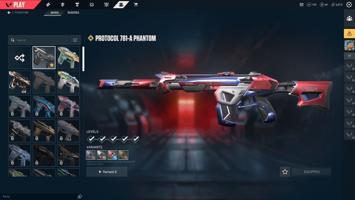 CONTA VALORANT COM 4 SKINS - FACA NARUKAMI, 2 VANDAL E 1 PHANTOM - REVENDA
