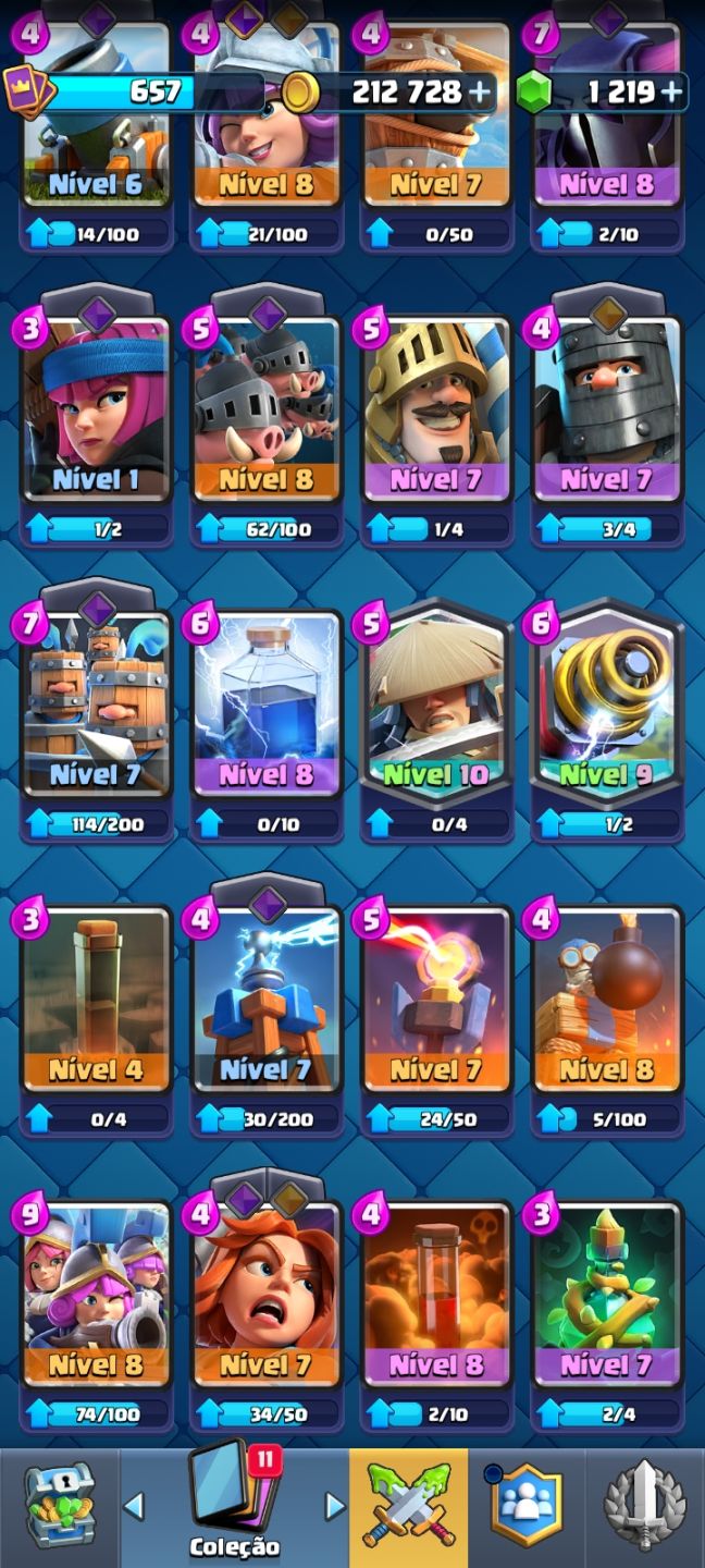 CONTA BOA DE CLASH ROYALE PRA SAIR LOGO !!!! ( COM RONIN )