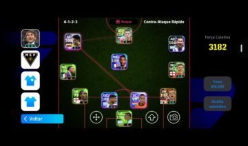 CONTA EFOOTBALL 2026 FORÇA 3182 - 4 CARTAS 104+ - 2.7M GP - CONTE 90