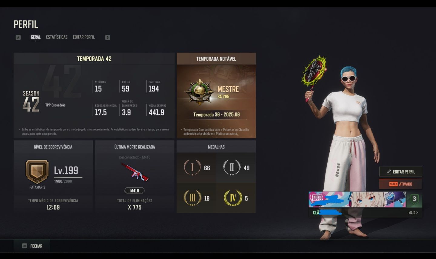 Conta Pubg 8 Progressiva e 1 bugatti