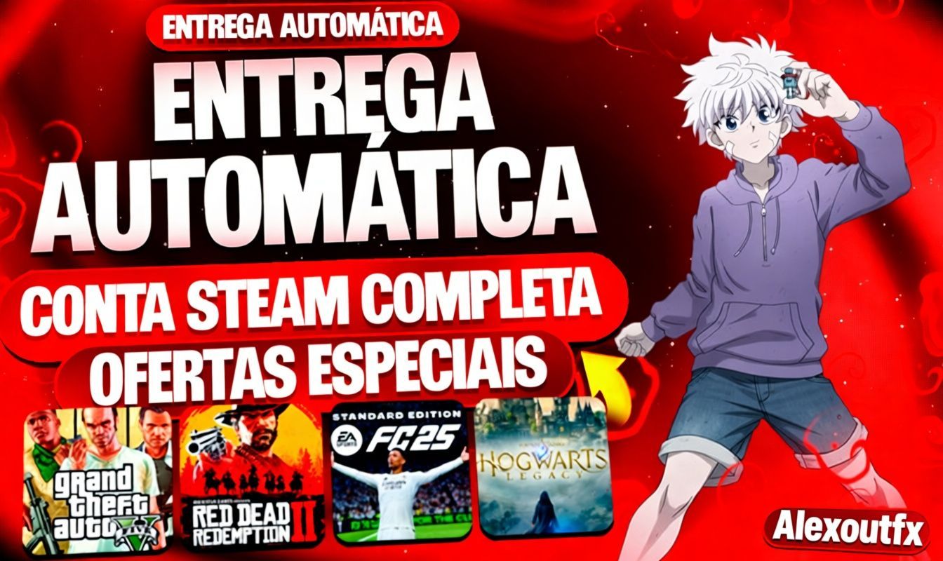 CONTAS STEAM +7000 CONTAS OFFLINE PC[ENTREGA AUTOMÁTICA]