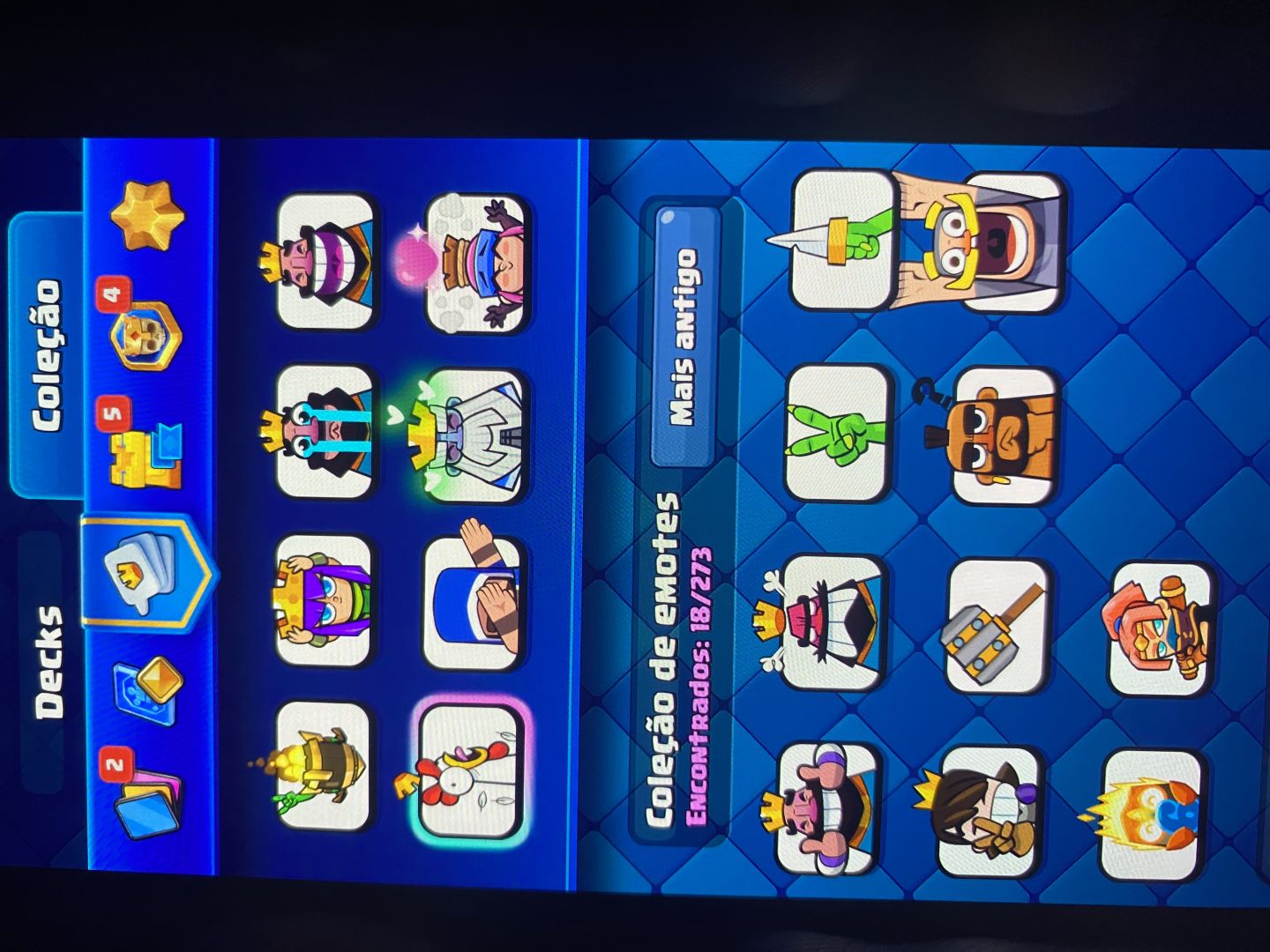 Conta de Clash Royale quase 9k de troféus e pekka nvl 15