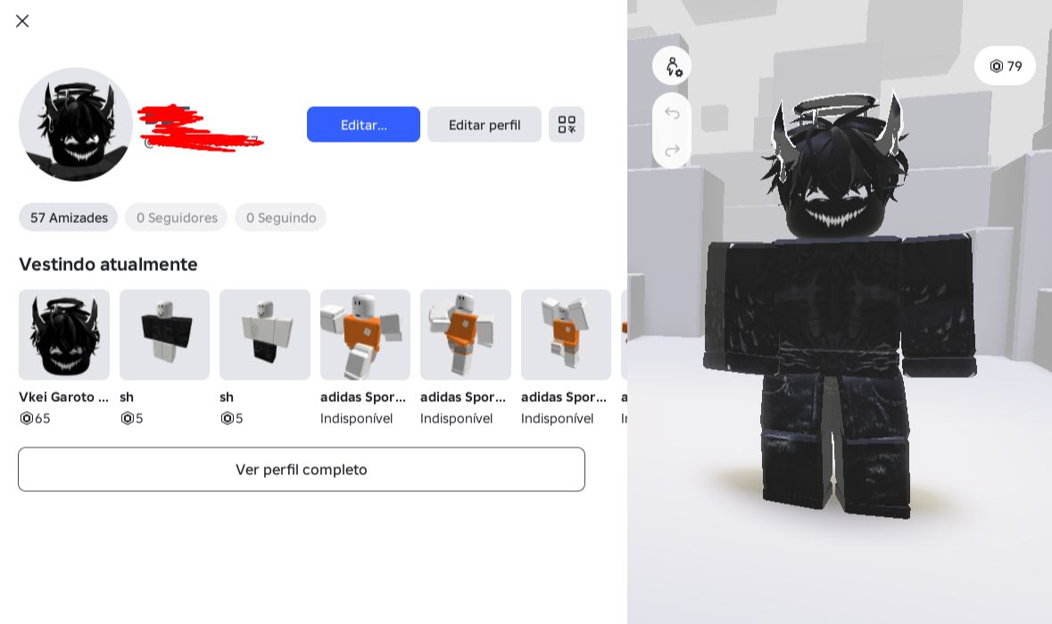 CONTA ROBLOX COM SKINS DE CRIA E NORMAL - FOCADA EM BLOX FUITS SEMI FULL TUDO