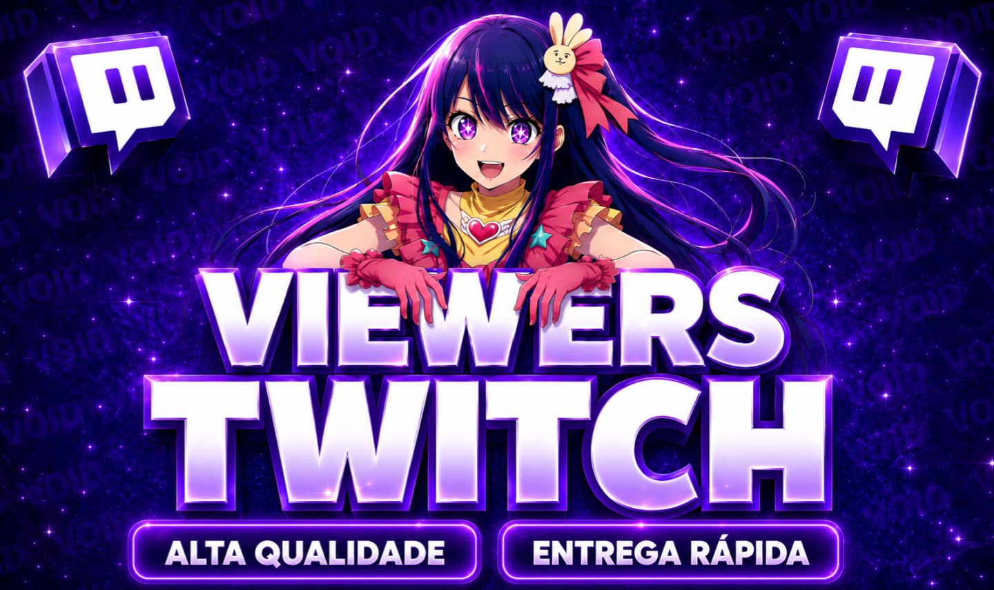 (MAIS BARATO!) ESPECTADORES TWITCH | ALTA QUALIDADE | VIEWERS BR | + BRINDE