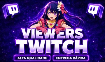 (MAIS BARATO!) ESPECTADORES TWITCH | ALTA QUALIDADE | VIEWERS BR | GARANTIA 30D