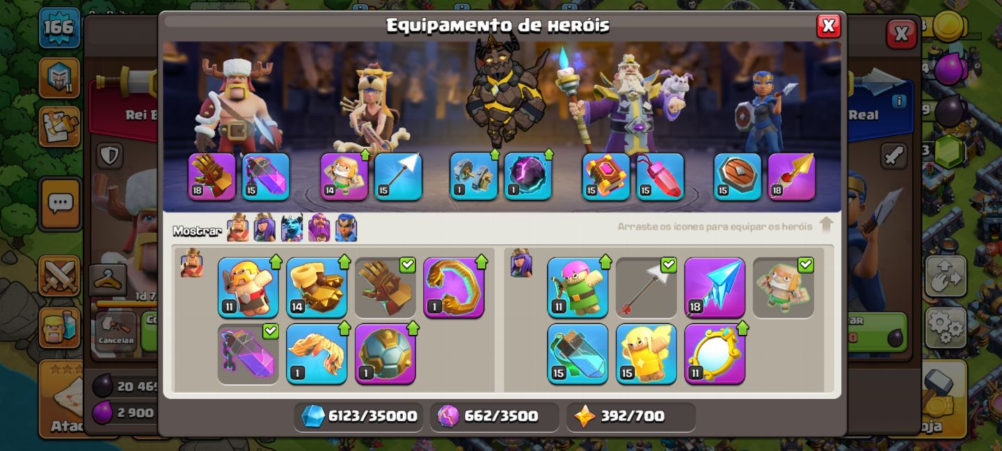 Conta de Clash of Clans à Venda! CV13 FULL VÁRIOS OBSTÁCULOS (Son).