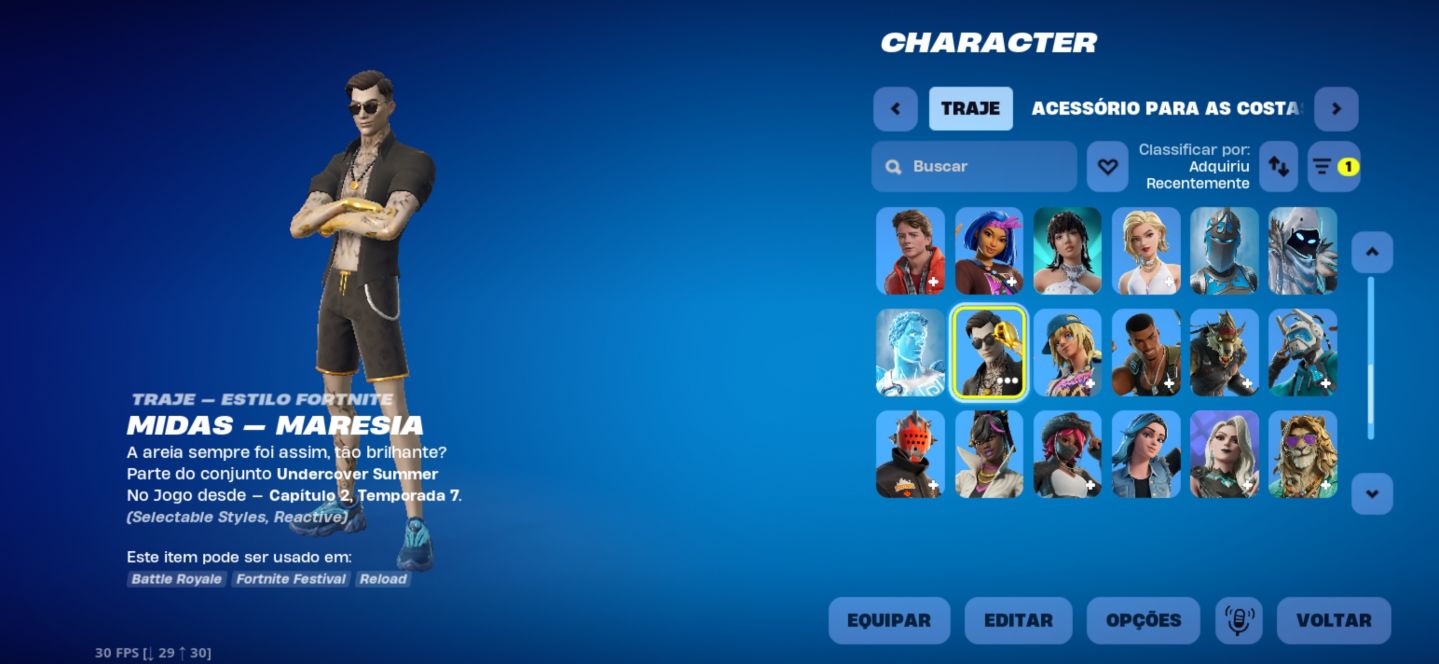 CONTA TRYHARD COM SKINS EXCLUSIVAS (preço negociavel)