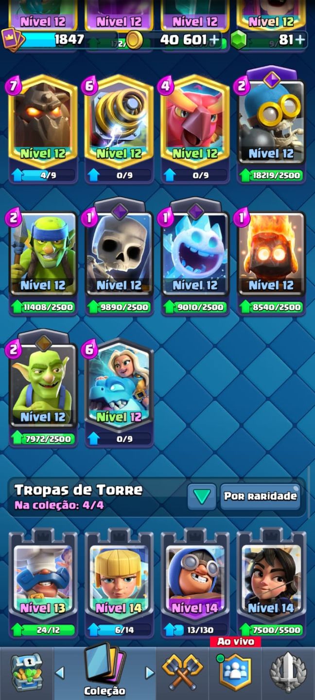 Clash royale - Conta única!