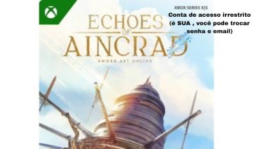 Sword Art Online: Echoes of Aincrad Xbox Series X/S (Conta Full Acesso)