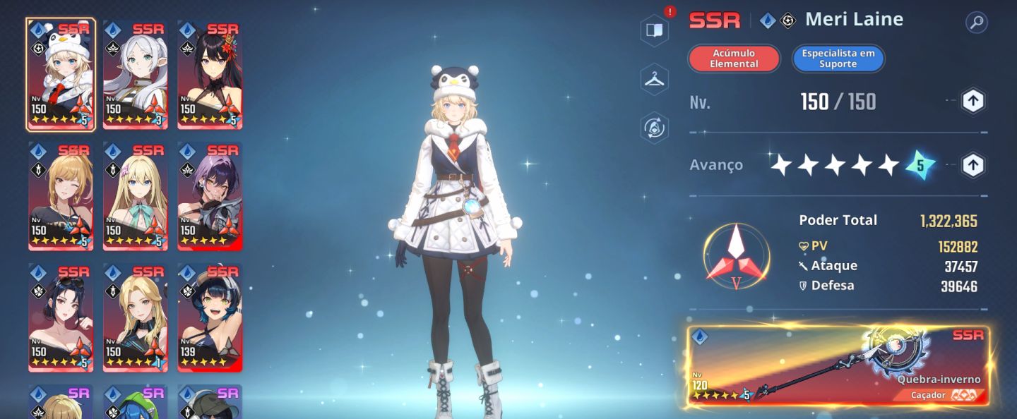 CONTA END GAME - SKIN LENDARIA - SKIN DE OFICINA - TODOS HUNTERS C5-10