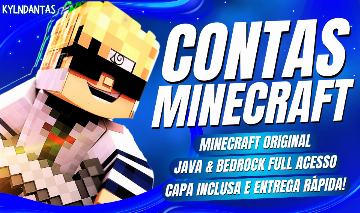 MINECRAFT ORIGINAL FULL ACESSO JAVA & - Minecraft - Contas - GGMAX