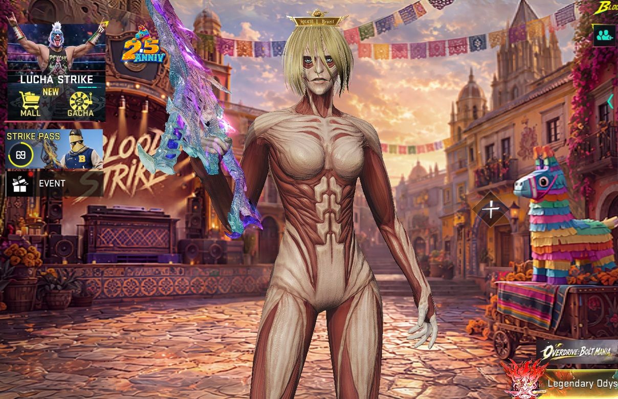 CONTA BLOODSTRIKE COM 1959 DE GOLD
