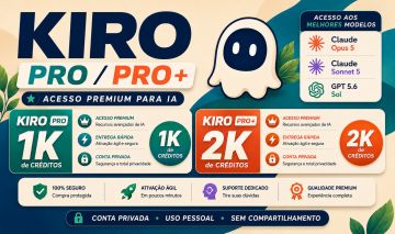 Claude Code Via KIRO | Conta KIRO PRO/PRO+ 1K/2K DE CREDITOS (Claude Opus 5)