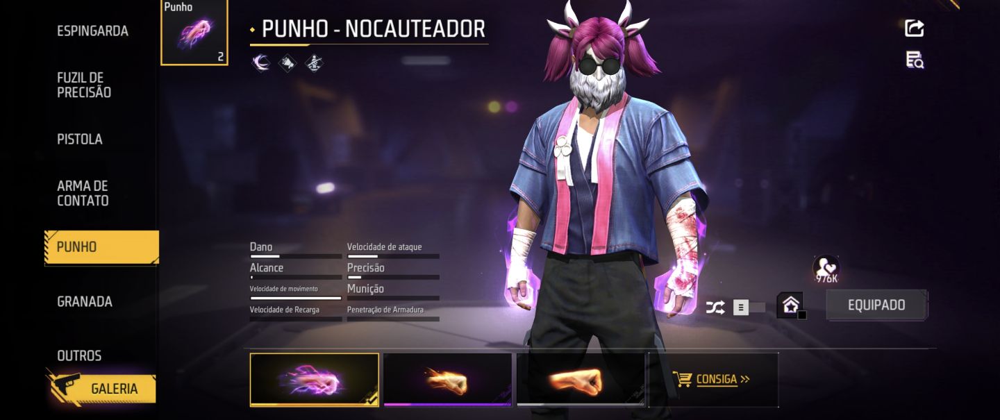 CONTA COM PRIMEIRO PASSE ID 8 DÍGITOS BARBINHA SOMBRA ROXA BANDEIRÃO TROCA NICK