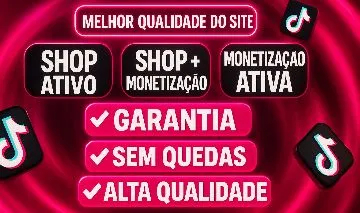 CONTAS TIKTOK SHOP & MONETIZADAS - PREMIUM