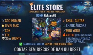 [ESTREGA AUTOMÁTICA] CONTA LVL MAX / CDK / GH / V4FULL / 30M-BOUNTY E MUITO MAIS