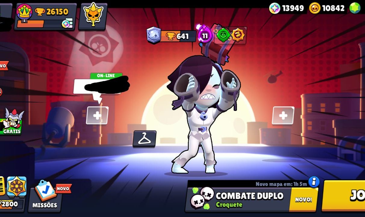 CONTA DE BRAWL STARS 26000 TROFÉUS E DESDE DE 2021!