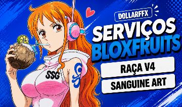 (50% OFF) SERVIÇOS BLOX FRUITS - RAÇA DRACO, CDK, GHM, CDK (NÃO É CONTA)