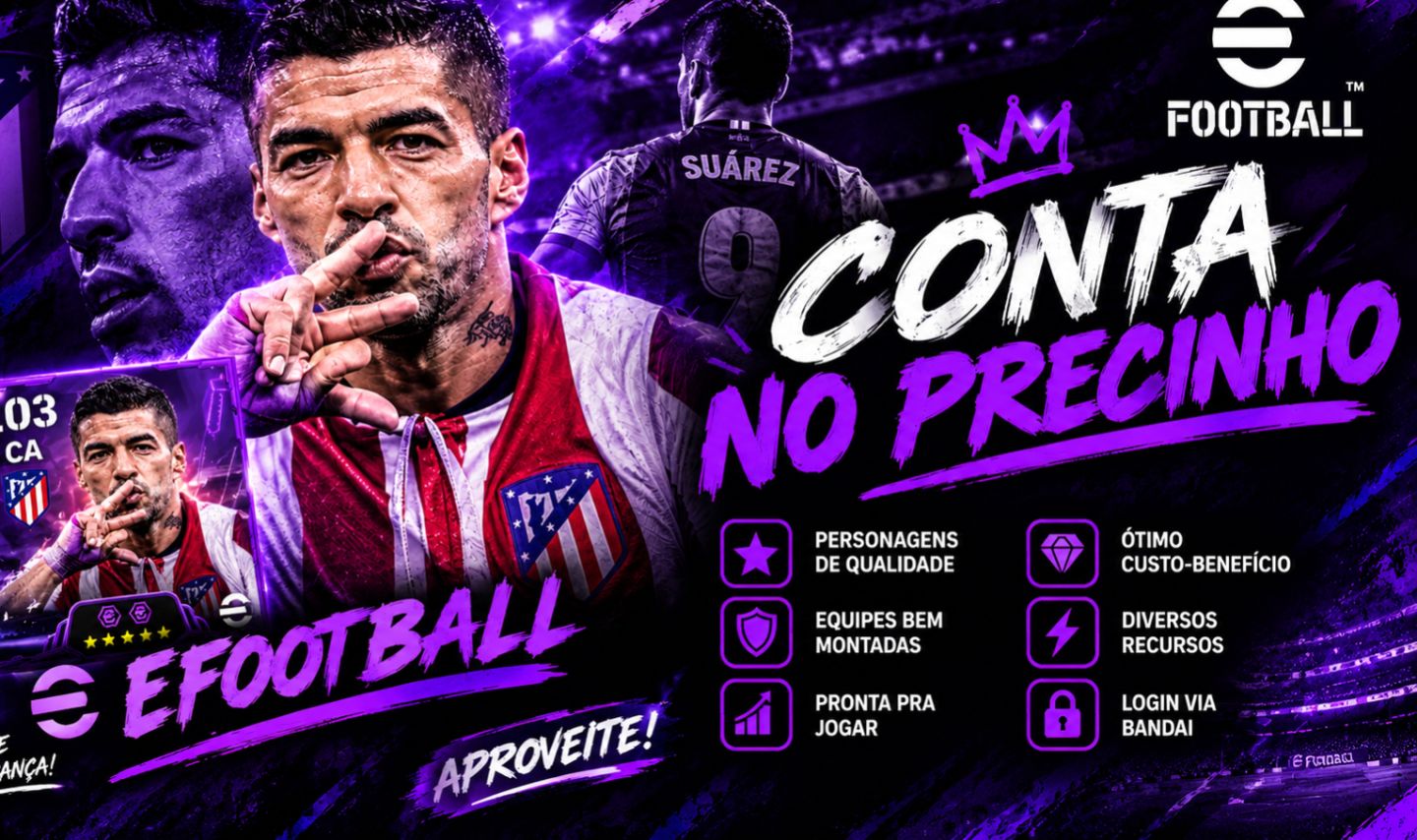 CONTA TOP DE EFOOTBALL!