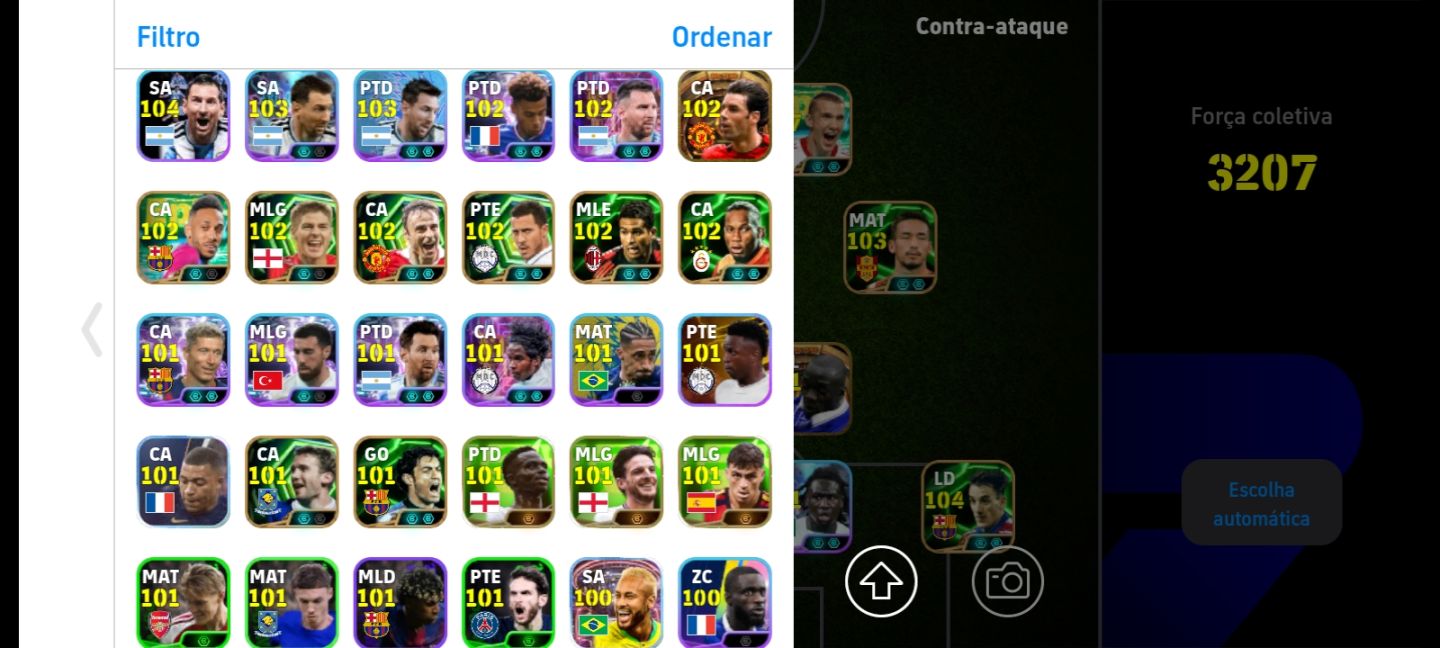 CONTA eFootball 3207 - Time dos Sonhos Pronto Pro Div 1