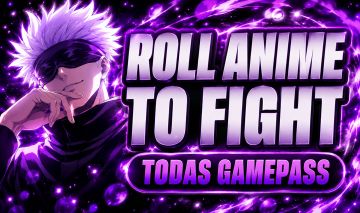 [PROMOÇÃO!] ROLL ANIME TO FIGHT | TODAS GAMEPASS!