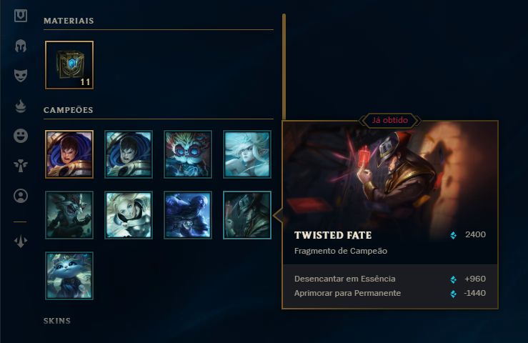 SKIN GANGPLANK CURTINDO VERÃO + [ DIAMANTE COM 60% DE WIN RATE ] + [TROCA NICK]