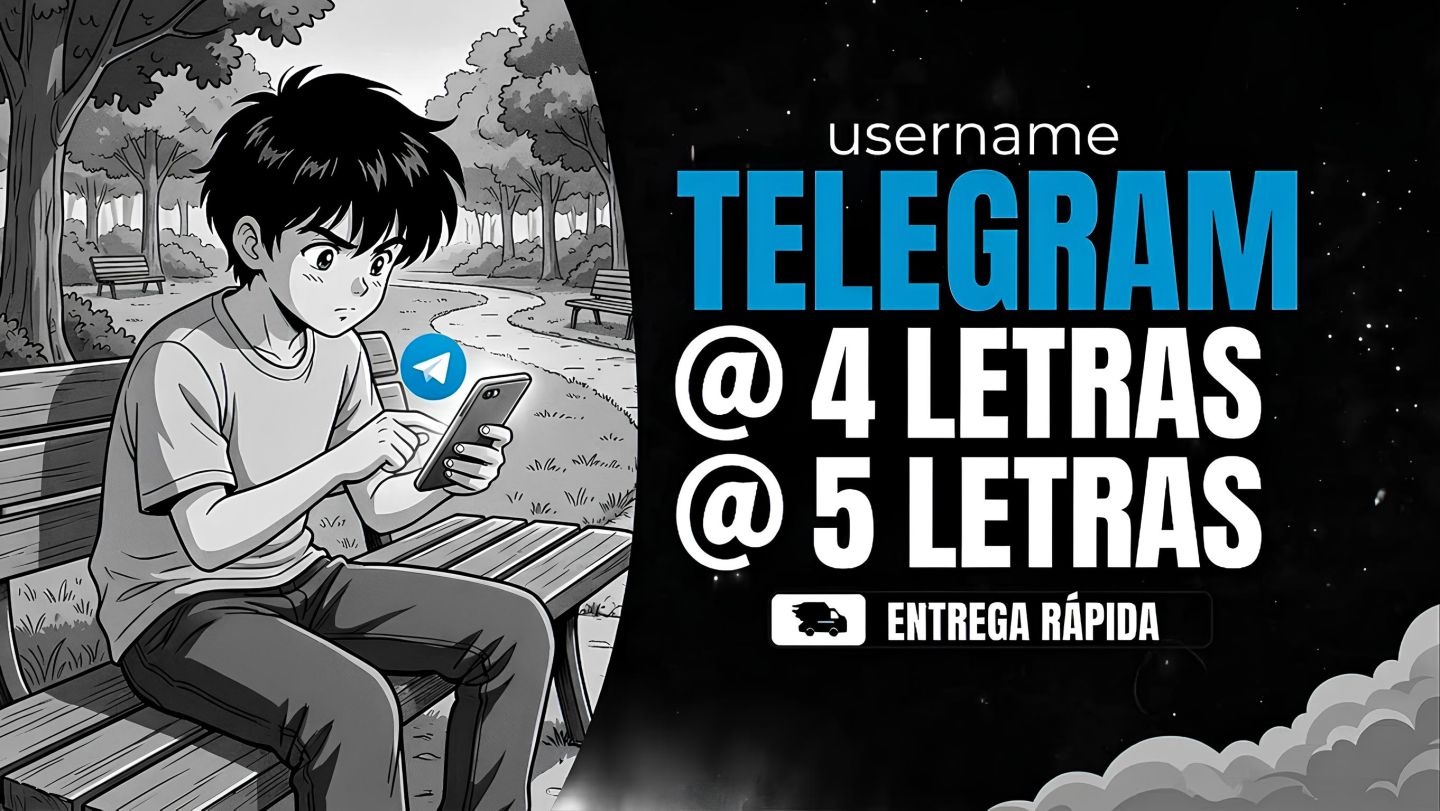 CONTA TELEGRAM | USER 3 LETRAS, 4 LETRAS (USERNAMES: 3L, 4L, PALAVRAS)