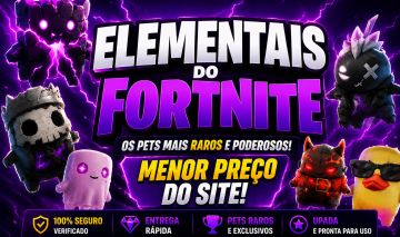 ELEMENTAIS RAROS FORTNITE (PROMOÇÃO!)