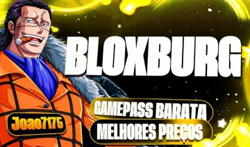 (UPD) BLOXBURG (GAMEPASS E BLOCKBUX) MELHORES PREÇOS (ROBLOX)
