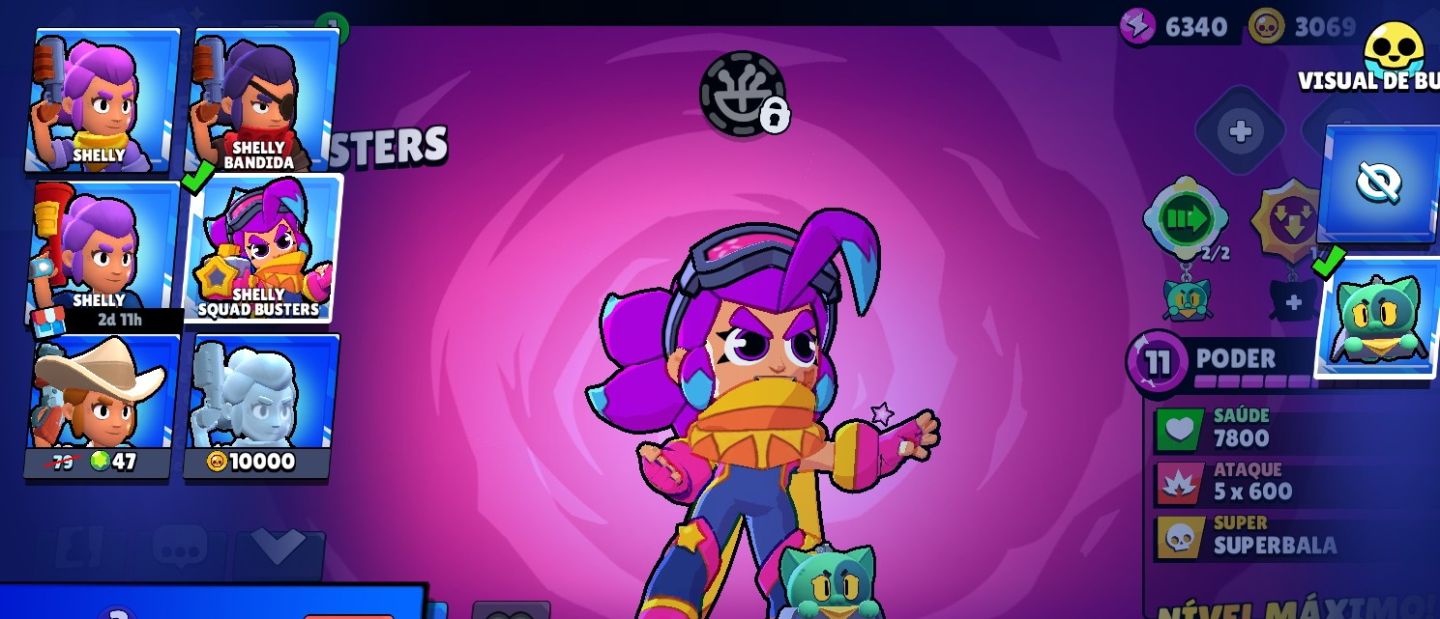 Brawl Stars | 25K Troféus | 79 Brawlers | 9 Skins Lendárias