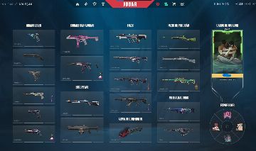 Conta valorant nivel 242 prata 2 com varias skins preço baixo