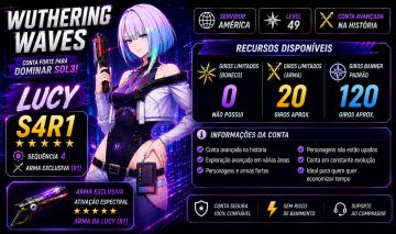 Wuthering Waves | América | Level 49 | Lucy S4R1 + Rebecca