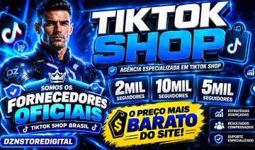 Contas Tik Tok | Shop sem Documentos Verificados | 2k a 10k+ | Entrega Rapida