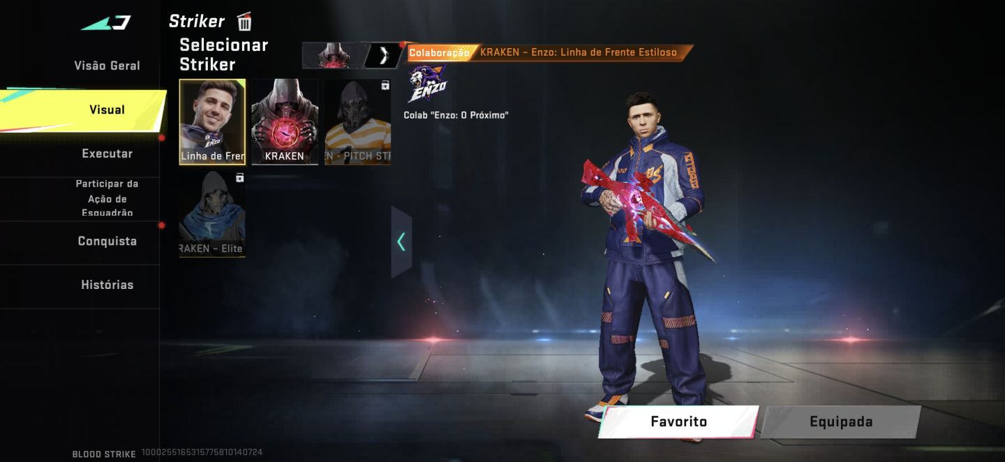 CONTA DE blood strike completinha pronta pra jogar