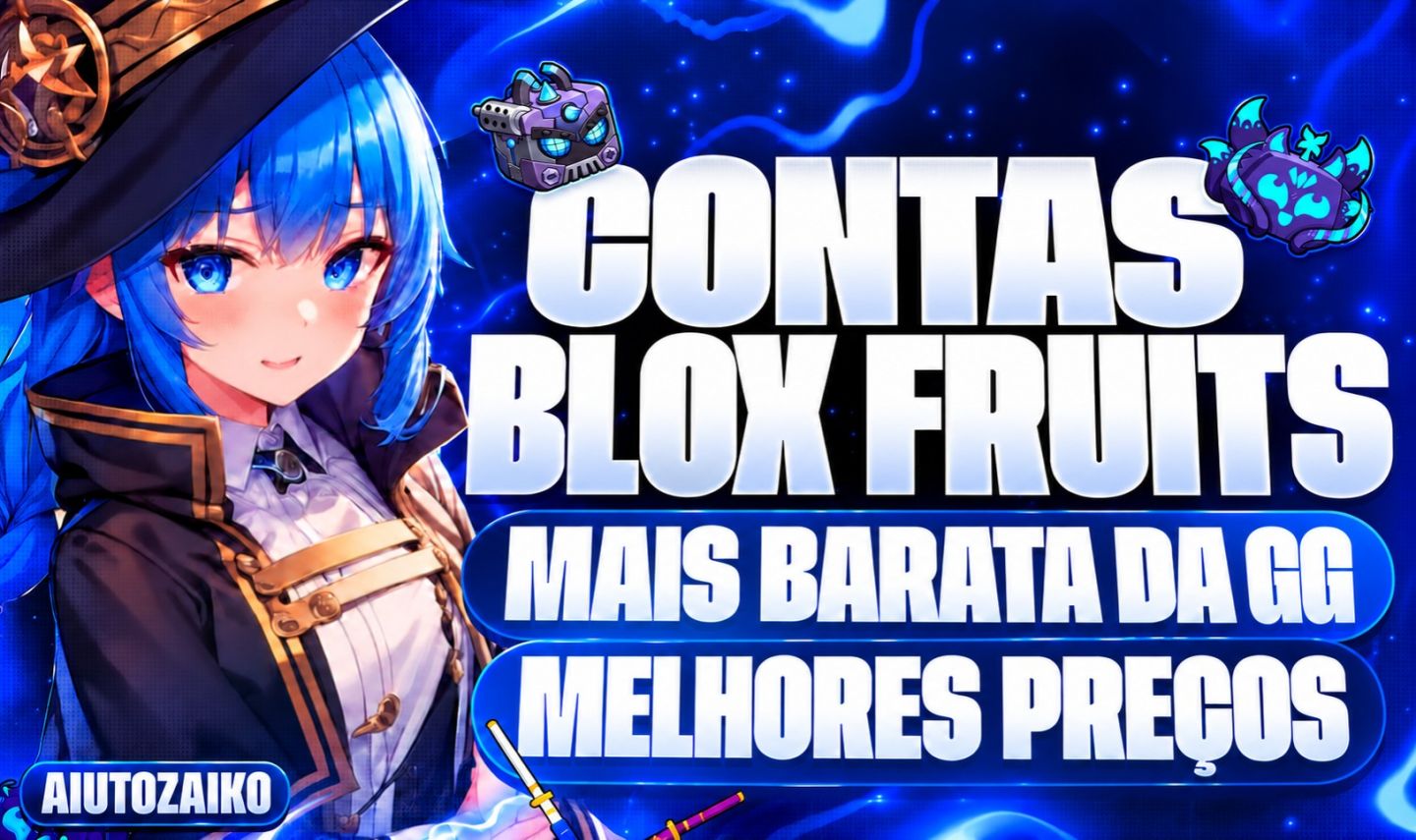 Contas Blox Frutis Melhor preço Da GGMAX (SEM ERRO DE SENHA) 3 CONTAS POR UMA